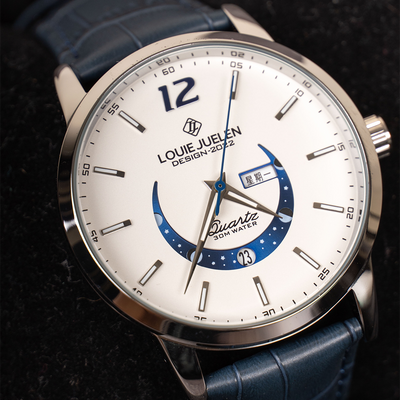 van Baerle® - Elegant Luminous Moon Phase Watch