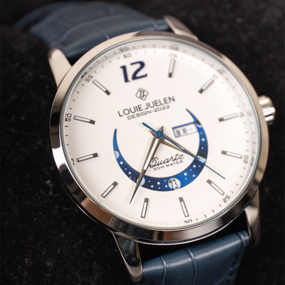 van Baerle® - Elegant Luminous Moon Phase Watch