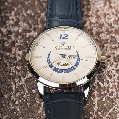 van Baerle® - Elegant Luminous Moon Phase Watch