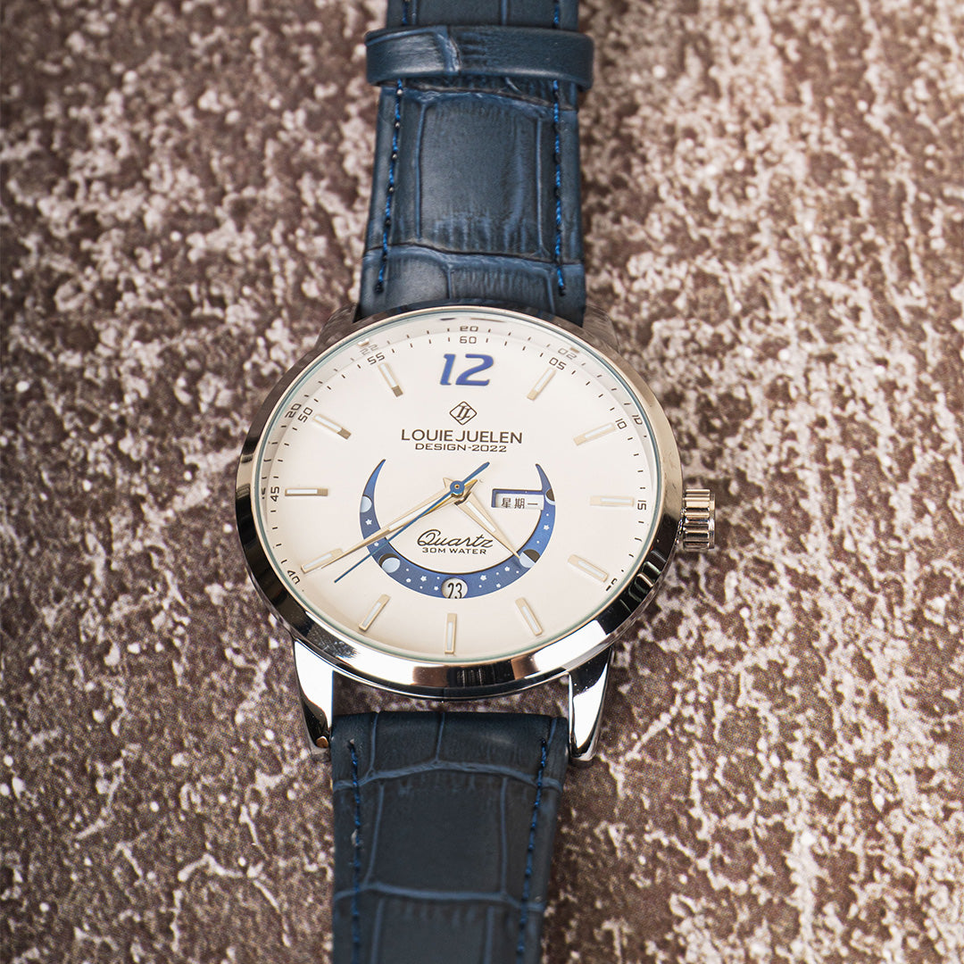 van Baerle® - Elegant Luminous Moon Phase Watch