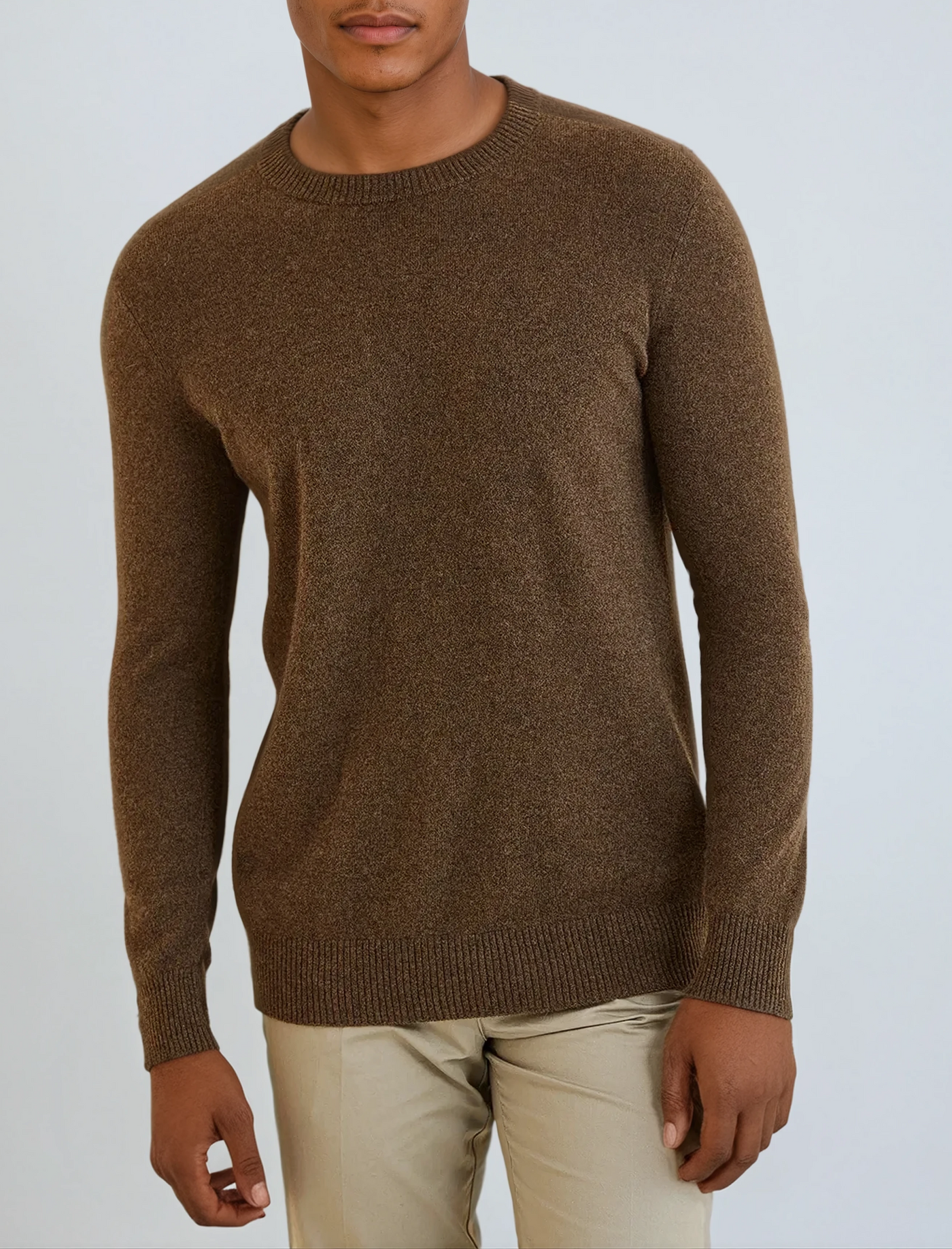 Signature Cashmere Sweater - Dark Brown - Sophie New York