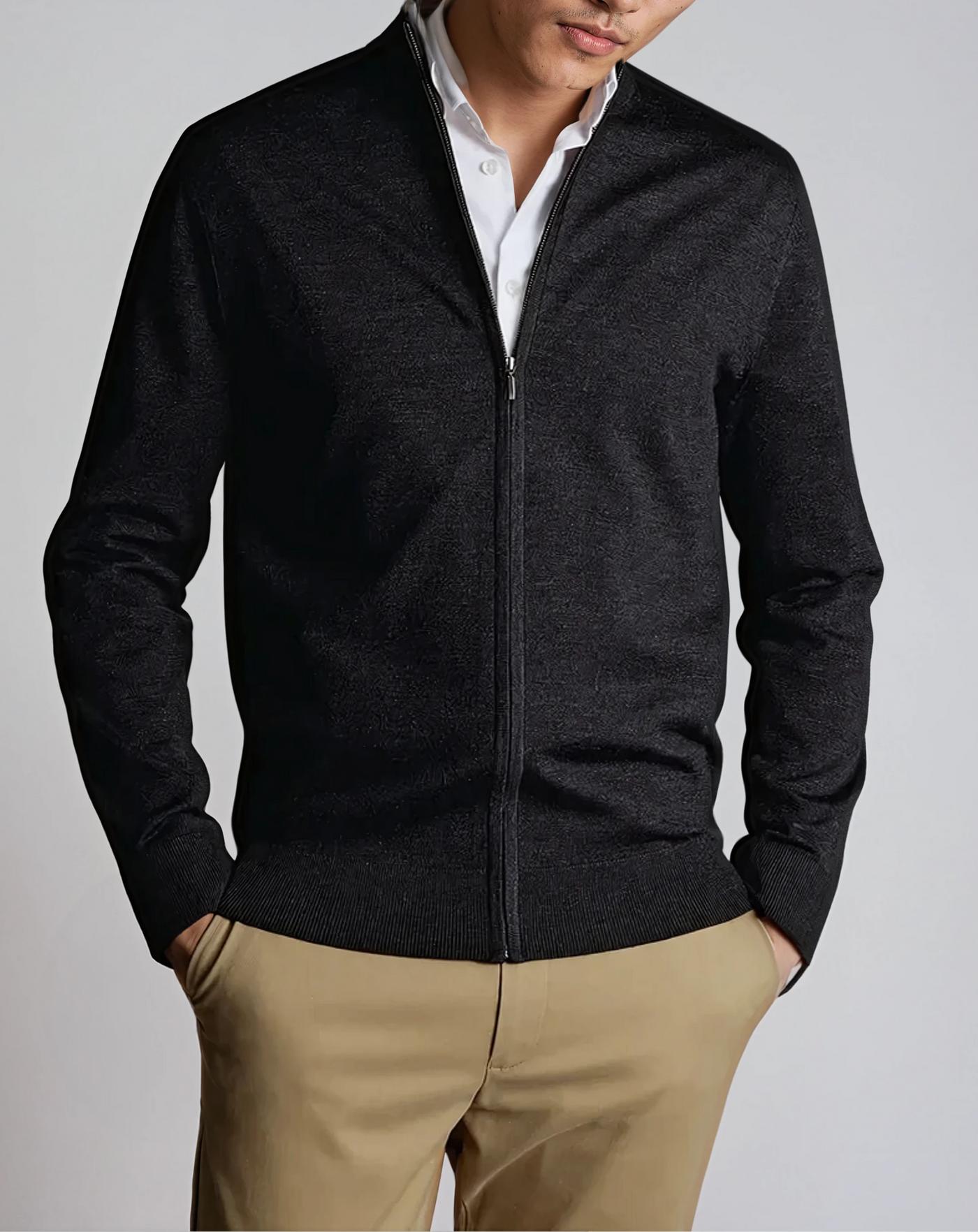 Full Zip Sweater - Sophie New York