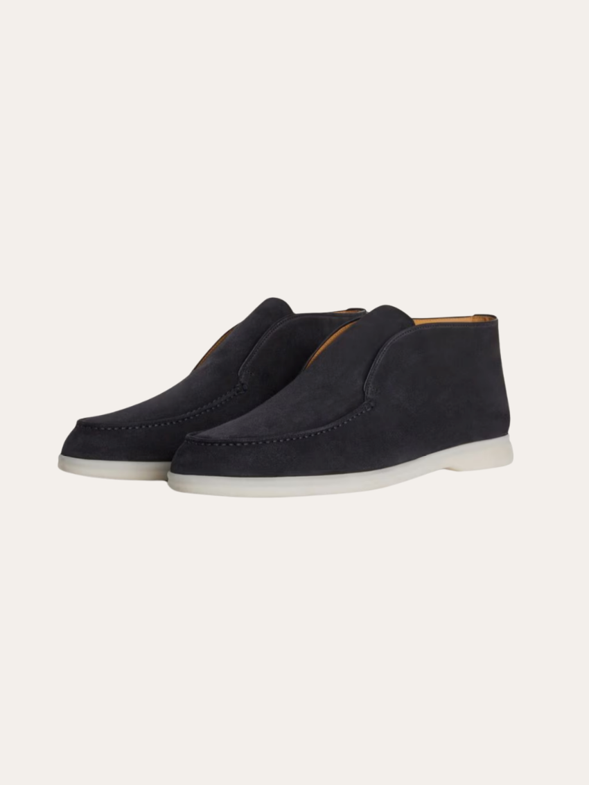 Suedes City Loafers – Navy Blue - Sophie New York