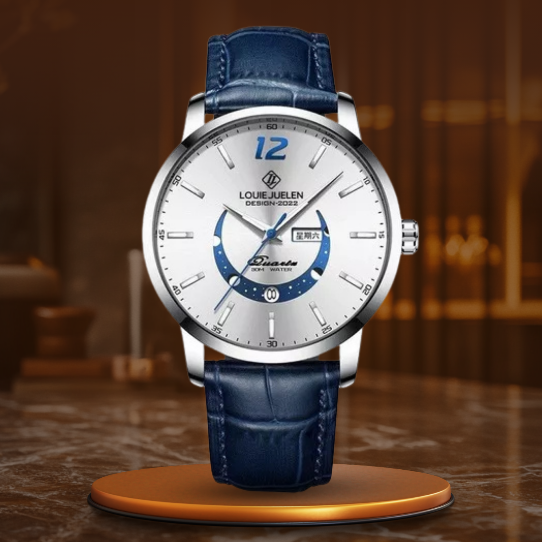 van Baerle® - Elegant Luminous Moon Phase Watch