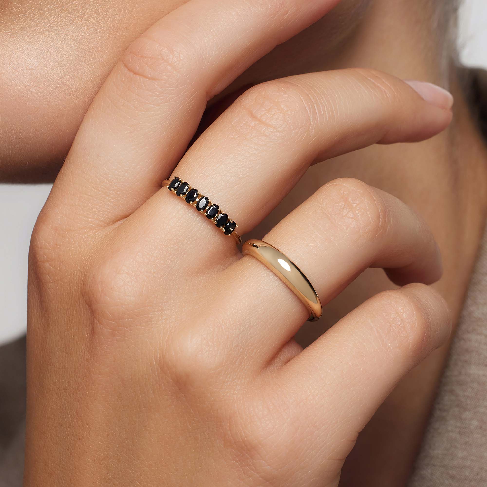 Rock Solid Ring | 14k Gold
