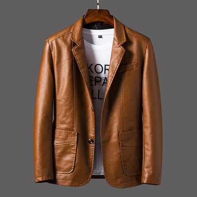 Enzo™ | Men's Leather Jacket