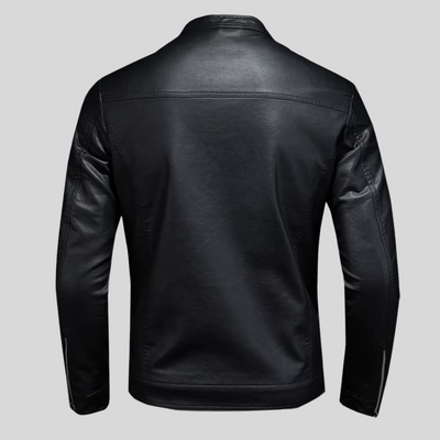 Troy | Minimalist Leather Jacket