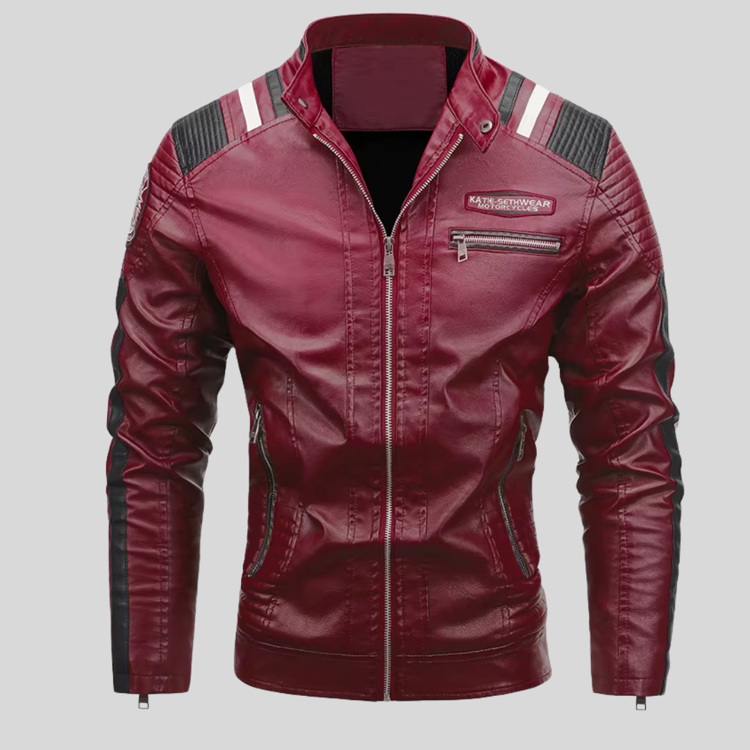 Mart | Leather Motorcycle Jacket