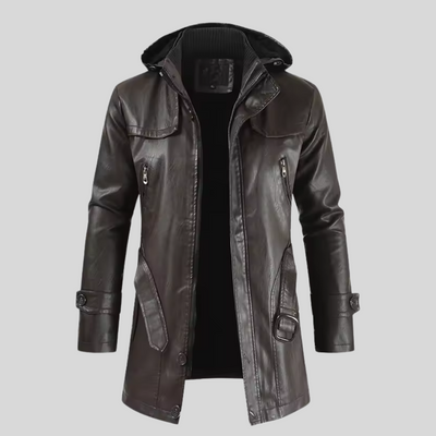 Flint | Refined Leather Jacket