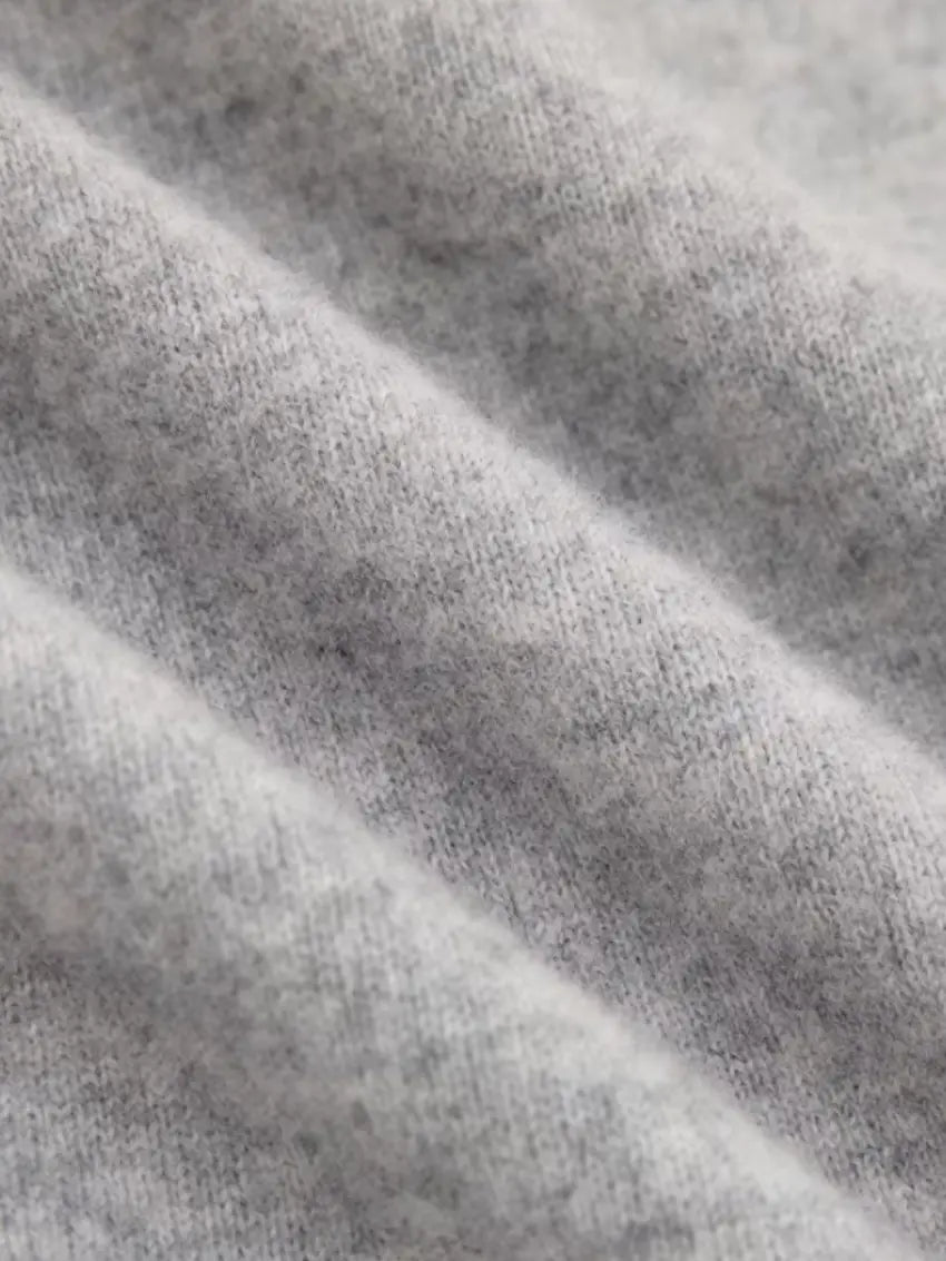 Gray Cashwool T-shirt - Sophie New York