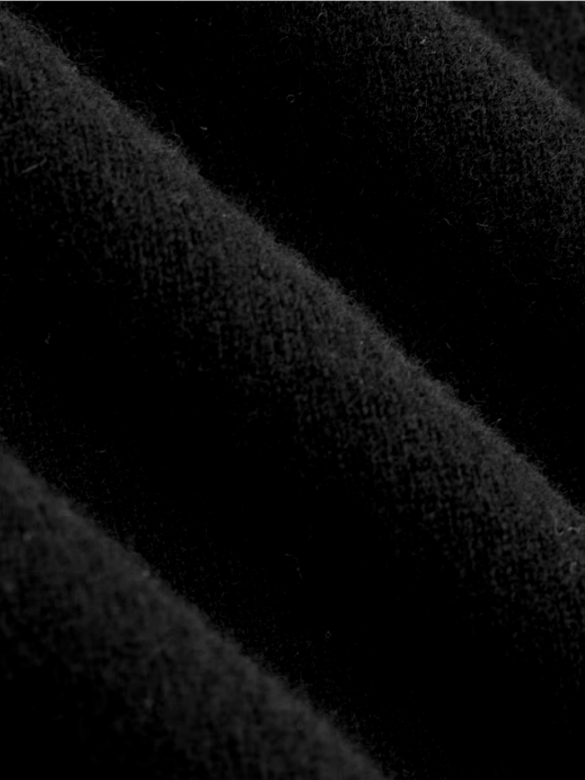 Cashwool T-shirt Black - Sophie New York