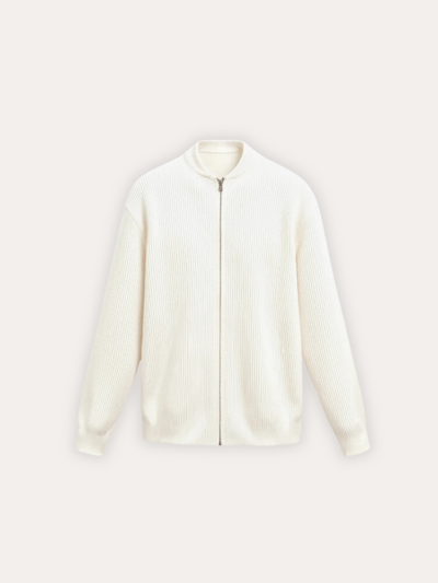 Knitted Vest with Zipper