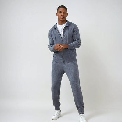 Finslebne Cashmere Pants – Dark Gray