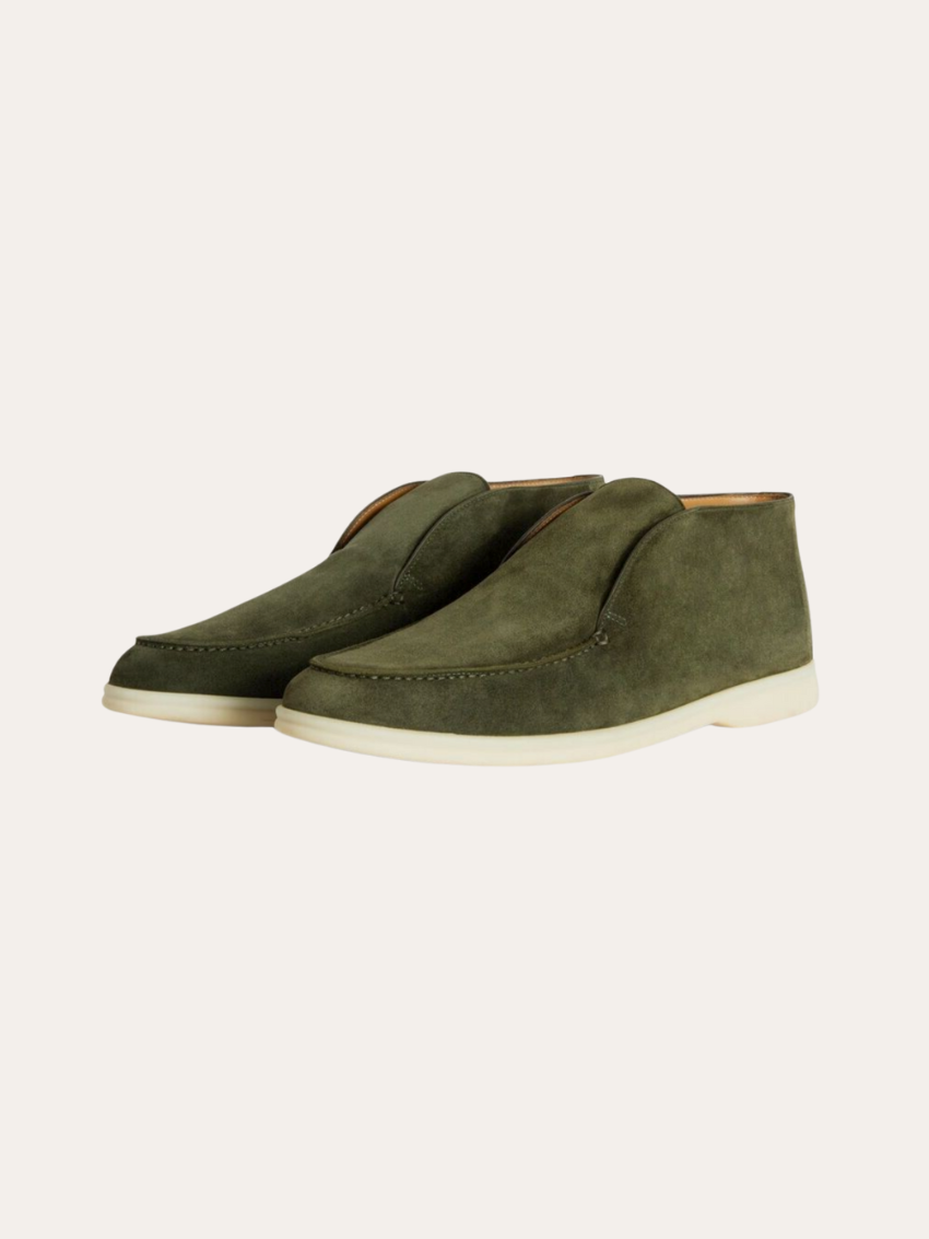 Suedes City Loafers - Dark Green - Sophie New York