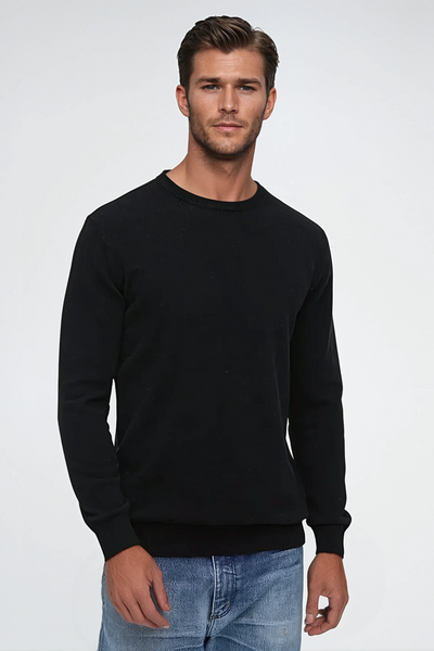 Premium Cashwool Sweater - Black - Sophie New York