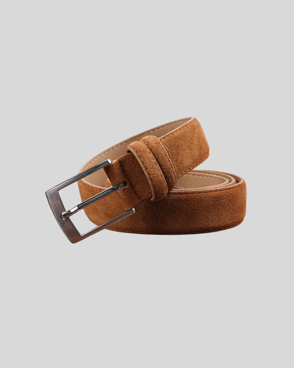 Suede Belt - Khaki - Sophie New York