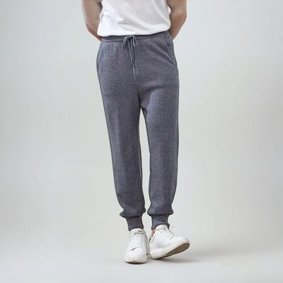 Finslebne Cashmere Pants – Dark Gray