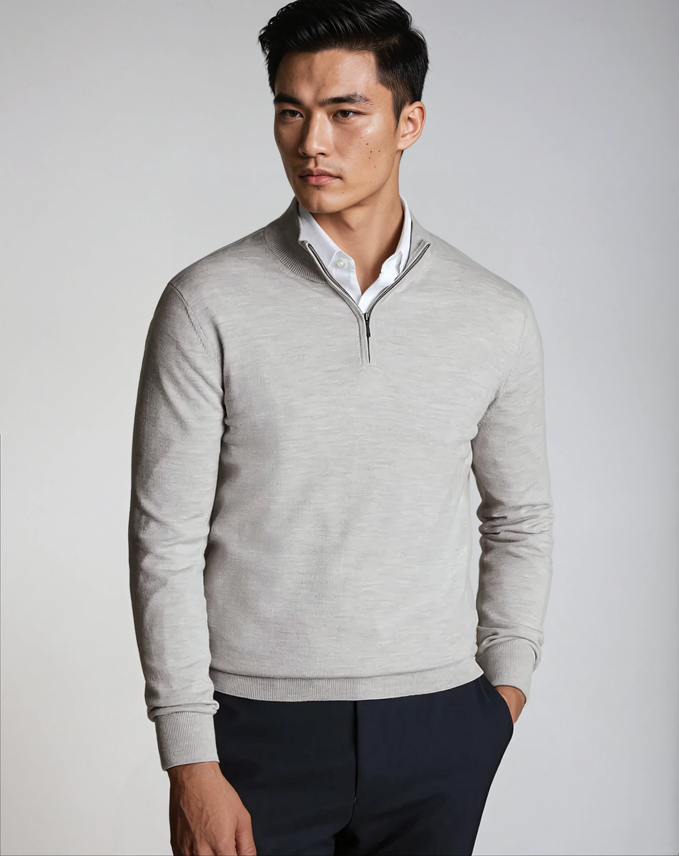 Half Zip Sweater - Sophie New York