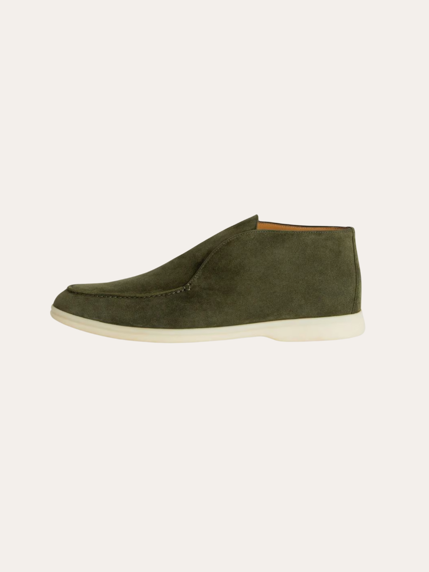 Suedes City Loafers - Dark Green - Sophie New York