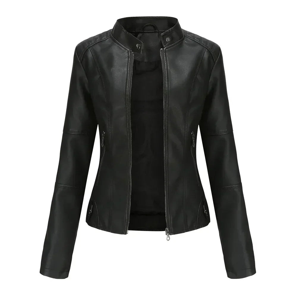Jolien™ - Trendy Leather Jacket