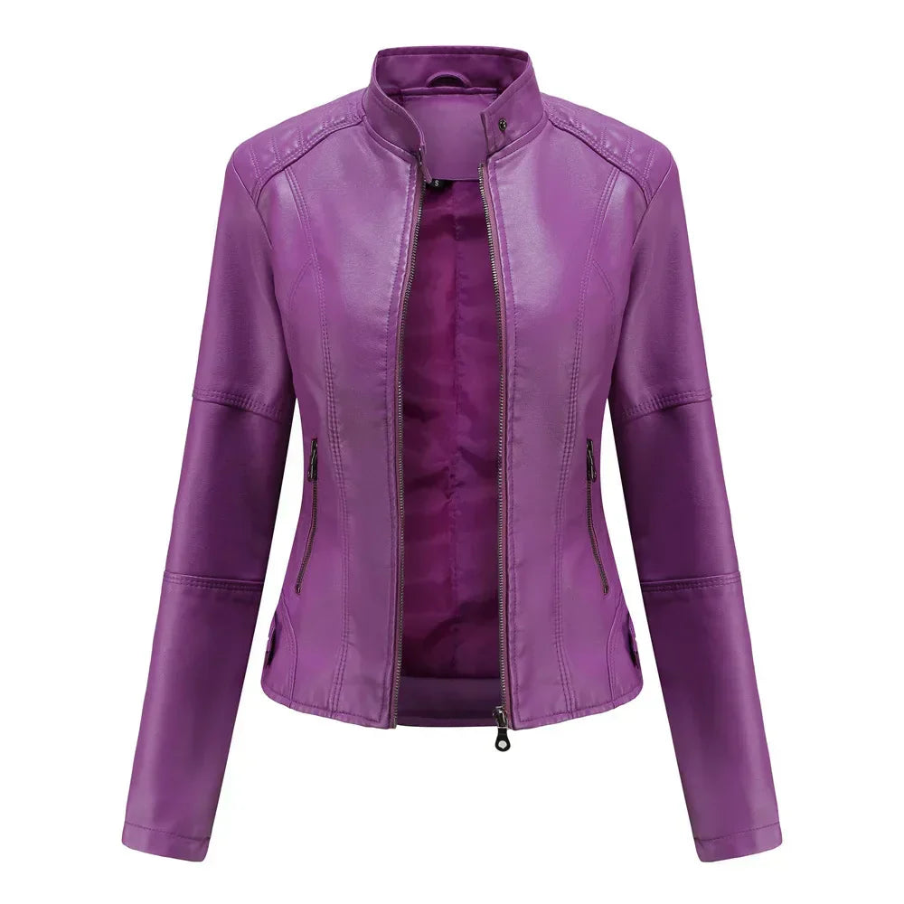 Jolien™ - Trendy Leather Jacket