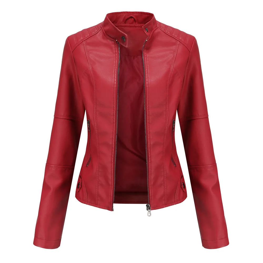 Jolien™ - Trendy Leather Jacket