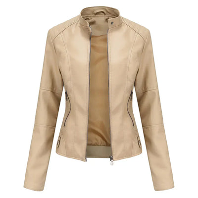 Jolien™ - Trendy Leather Jacket