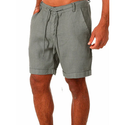 BEACHSIDE LINEN BLEND SHORTS – AIRY SUMMER COMFORT WITH A NATURAL LOOK