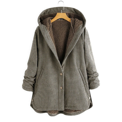 Helma™ - Elegant and comfortable hooded jacket for women