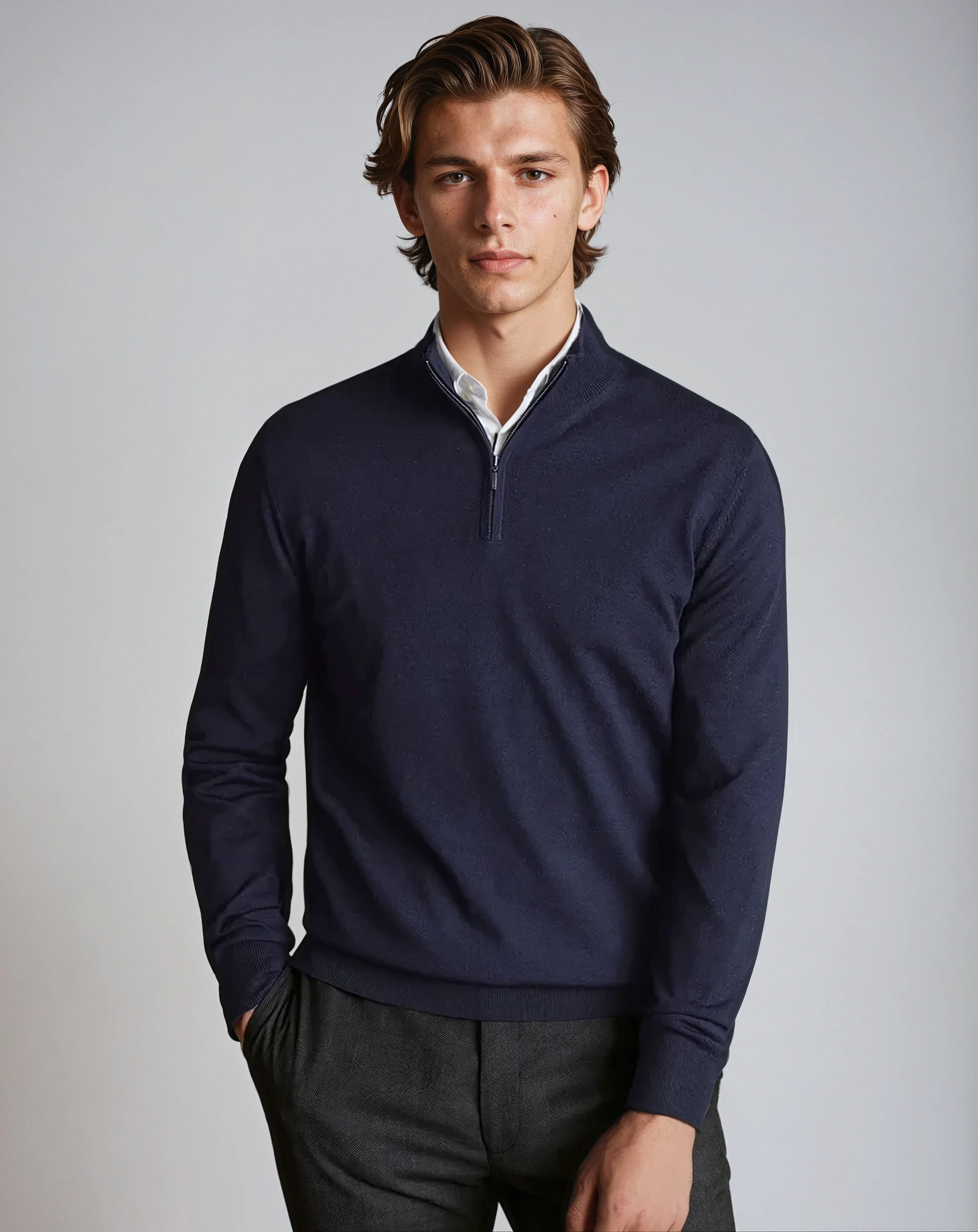 Half Zip Sweater - Sophie New York