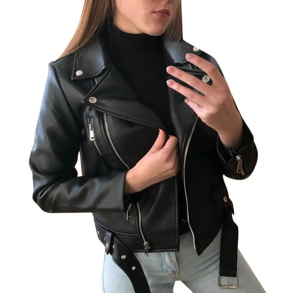 Wendela™ – Elegant Leather Jacket