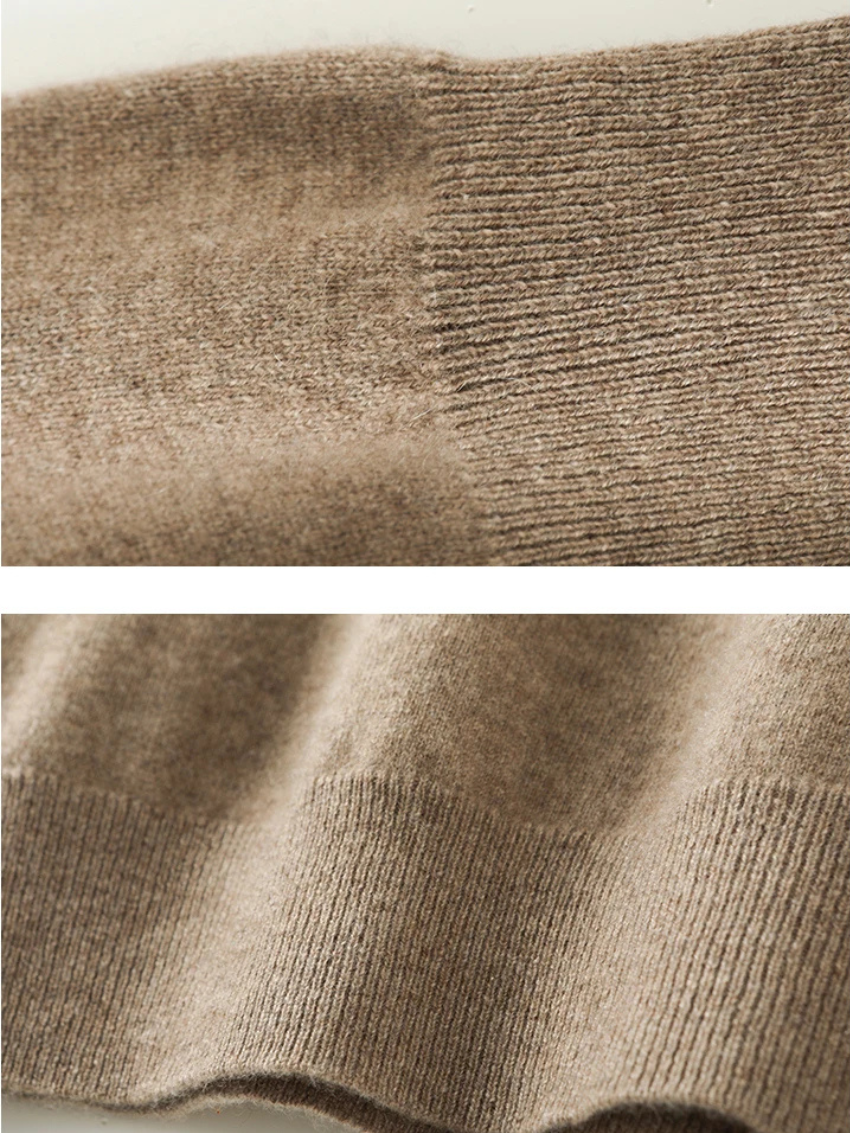 Classic Cashmere Polo - Light Brown - Sophie New York