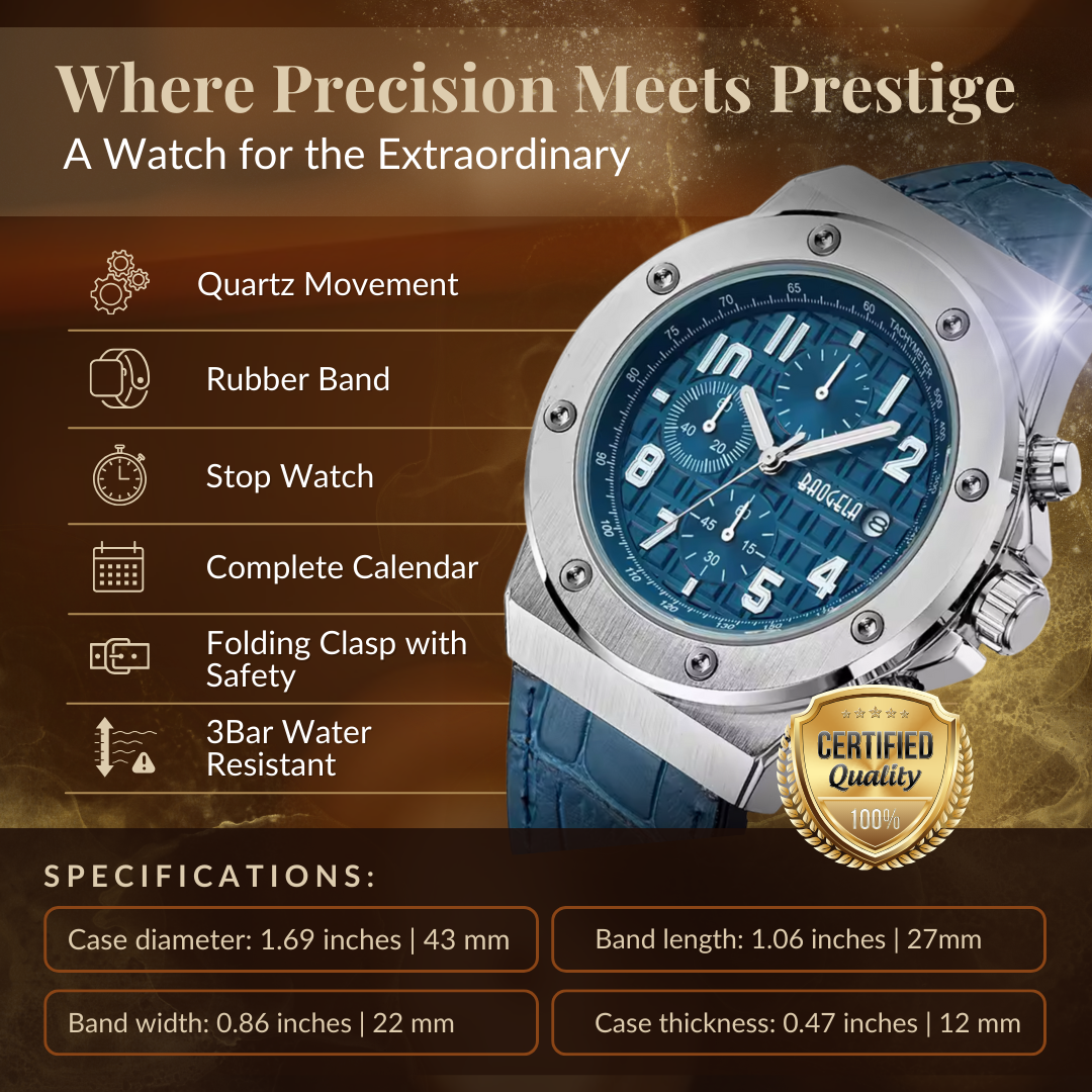 Casual Chronograph Watch