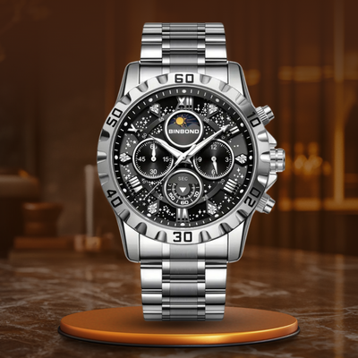 van Baerle® - Luxury Chronograph Watch with Metal Band