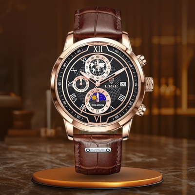 van Baerle® - Premium Leather Chronograph Watch