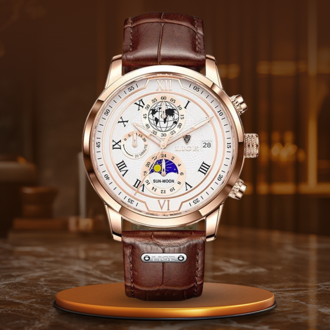 van Baerle® - Premium Leather Chronograph Watch