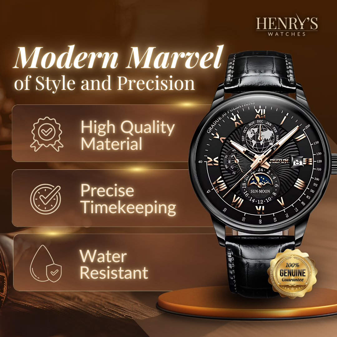 Trendy High-End Light Quartz Watch