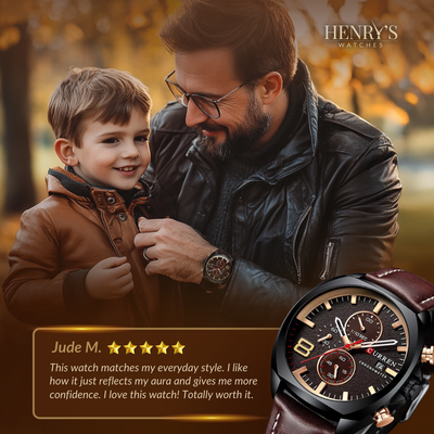 Classic Chronograph Sport Military Watch