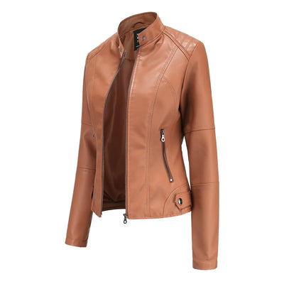 Jolien™ - Trendy Leather Jacket