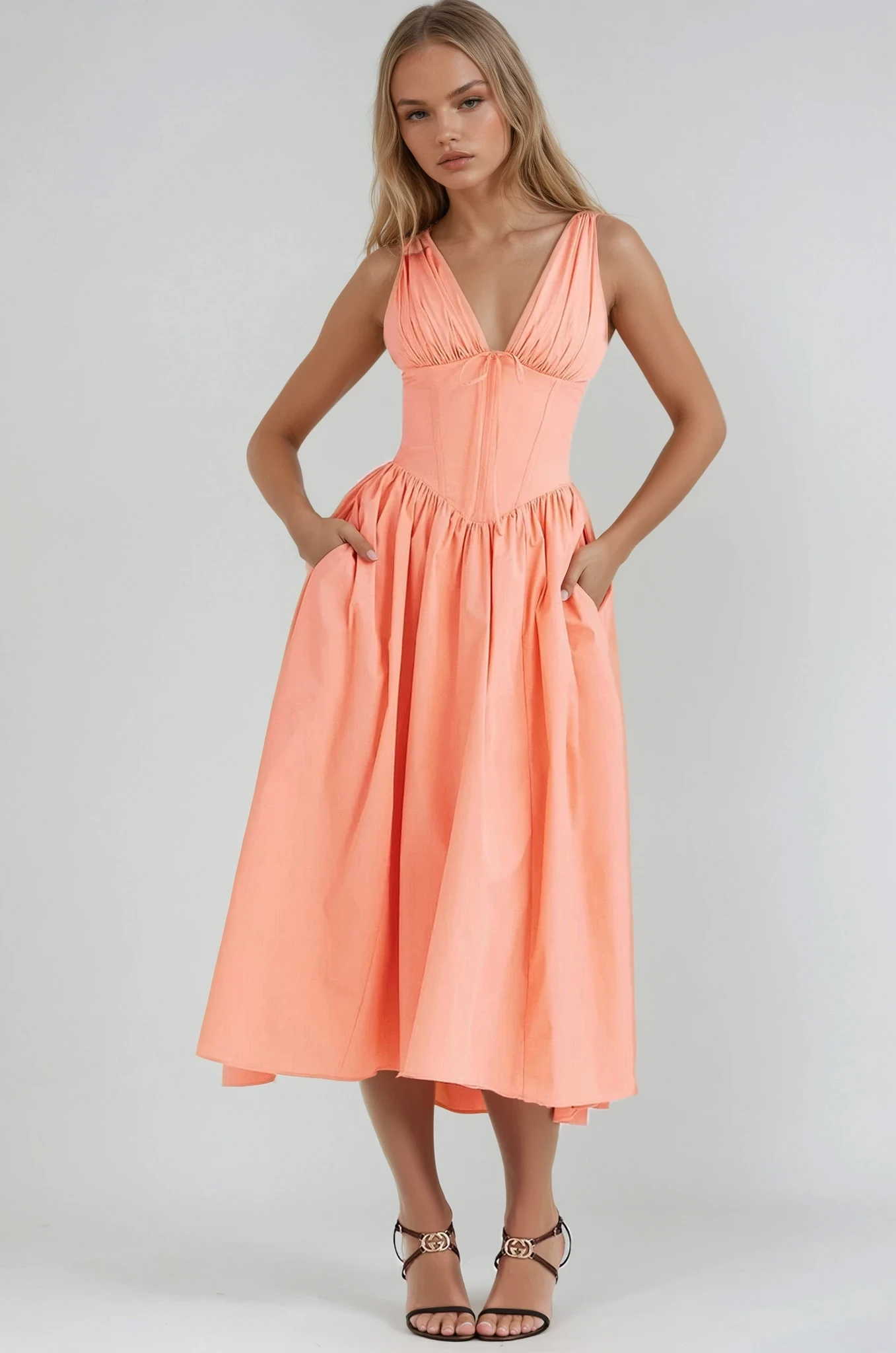 Rosea Elegant Summer Dress