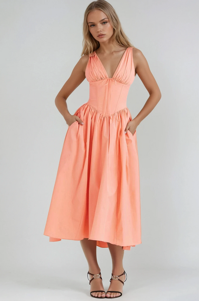 Rosea Elegant Summer Dress