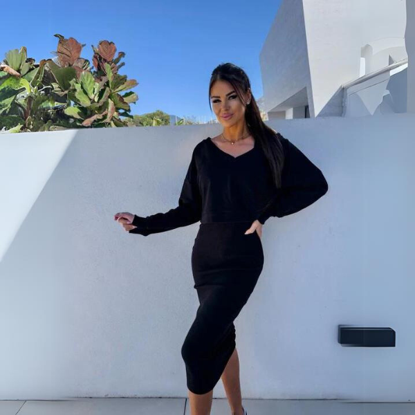 Andrine - Casual Sweatshirt and Dress Set