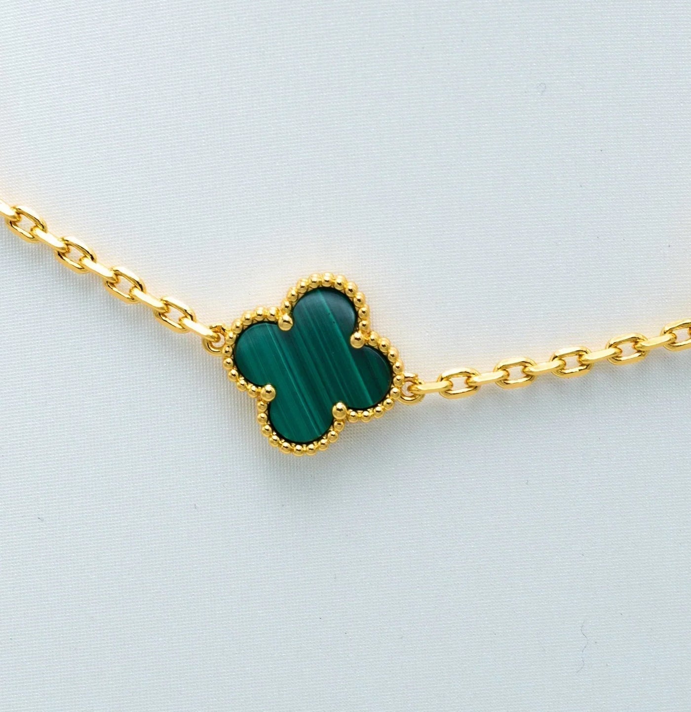 CLOVER NECKLACE 10 DESIGNS | GREEN