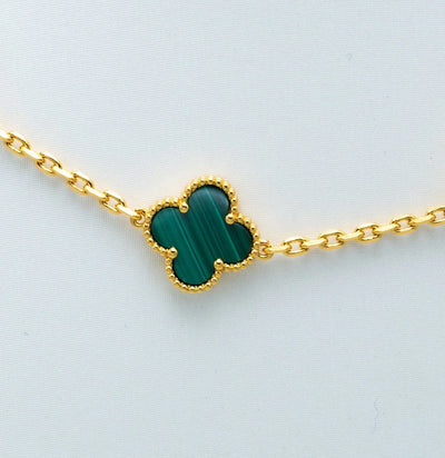 CLOVER NECKLACE 10 DESIGNS | GREEN
