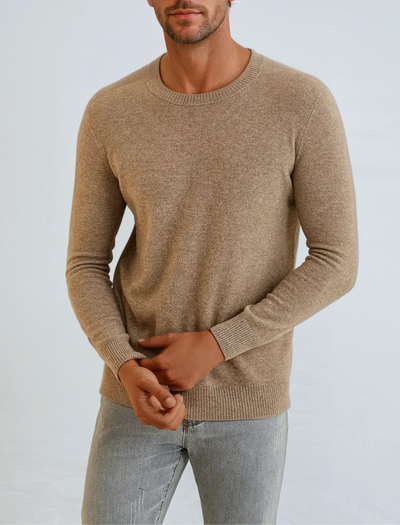 Signature Cashmere Sweater - Sable Khaki - Sophie New York