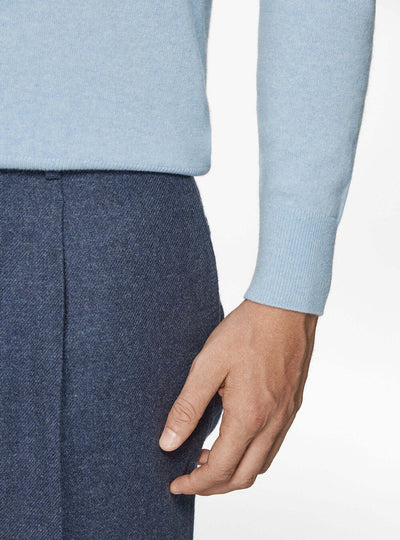 Premium Cashwool Sweater - Light Blue