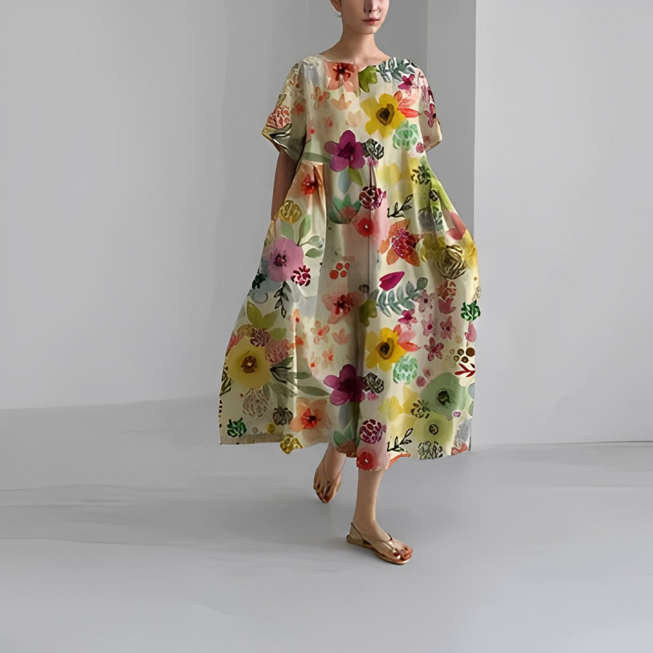 Rosa™ | Boho Floral Dress