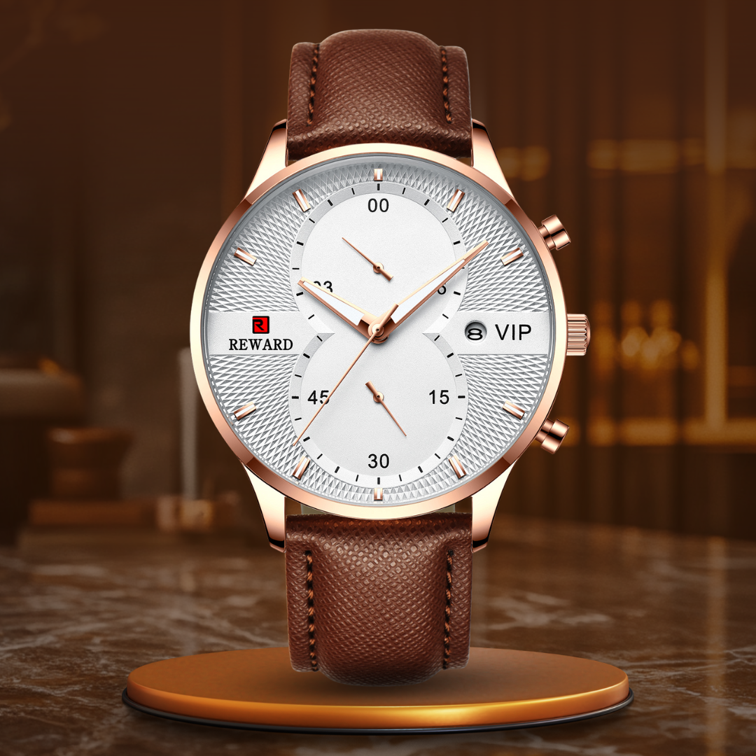Luxury Chronograph Durable Quartz Watch