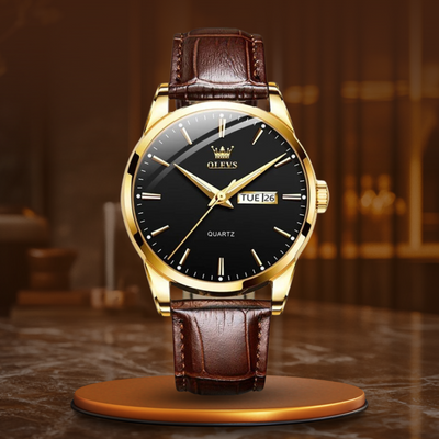 van Baerle® - Luxurious Business Leather Watch