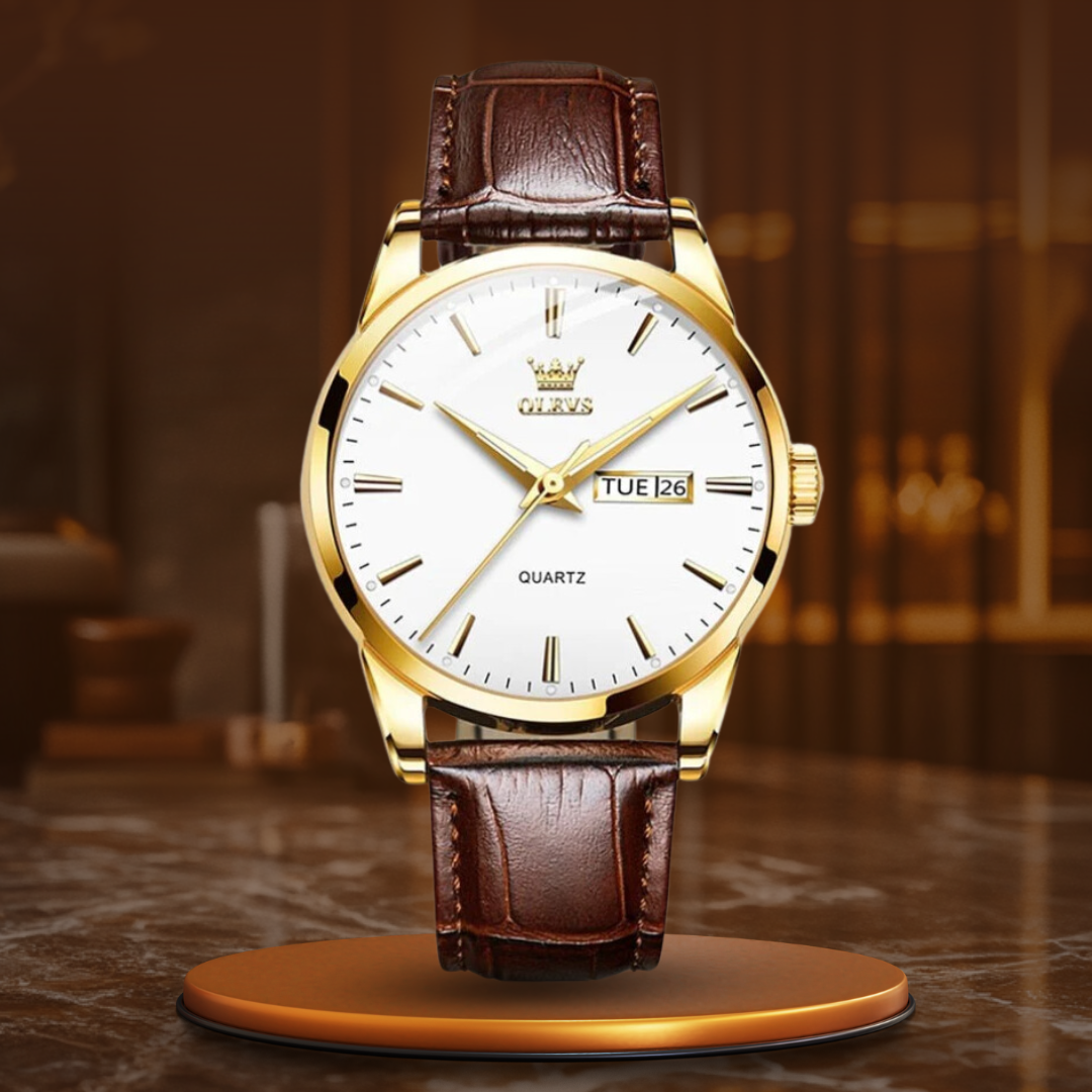 van Baerle® - Luxurious Business Leather Watch